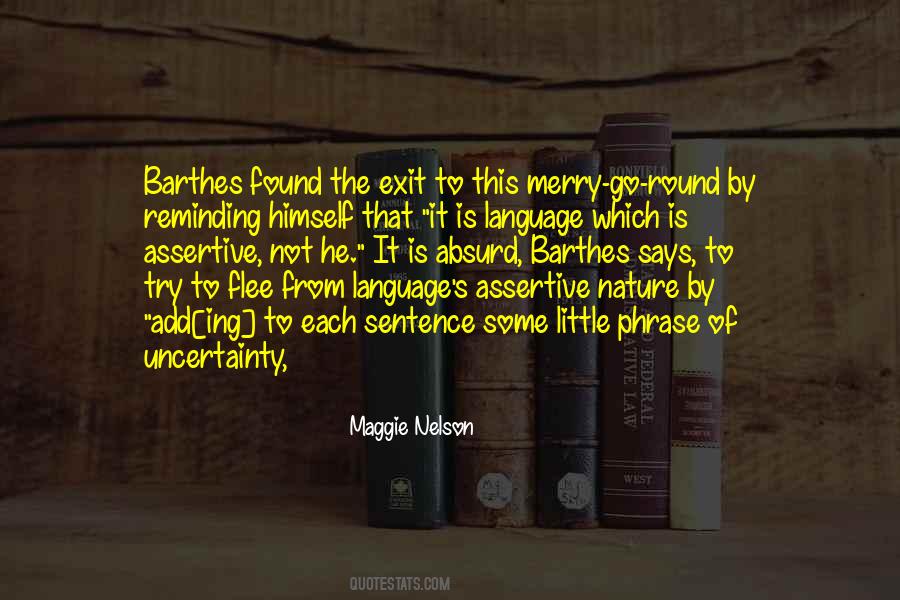 Maggie Nelson Quotes #352180