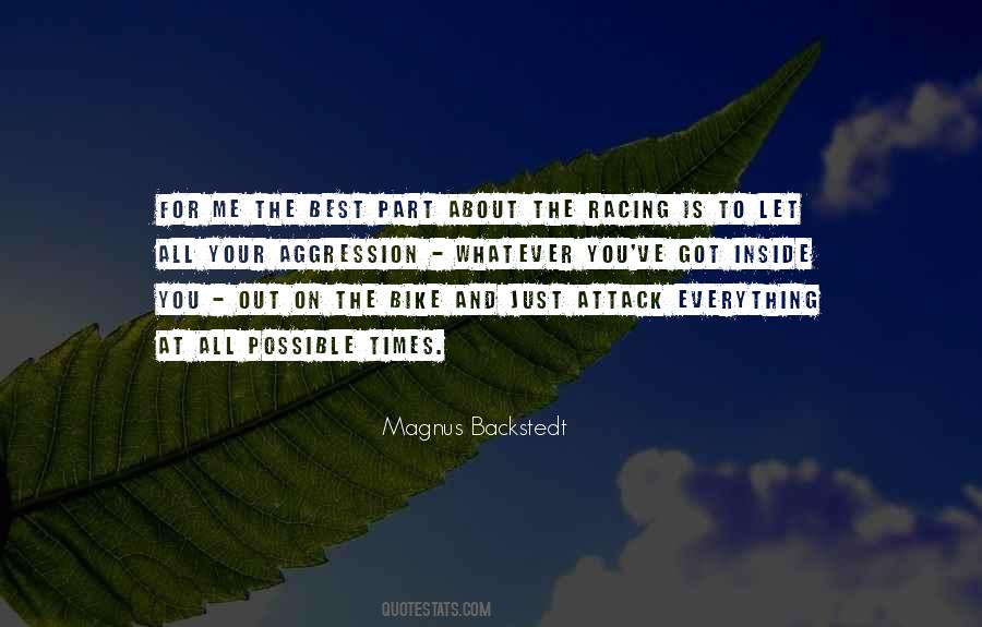 Magnus Backstedt Quotes #1074181