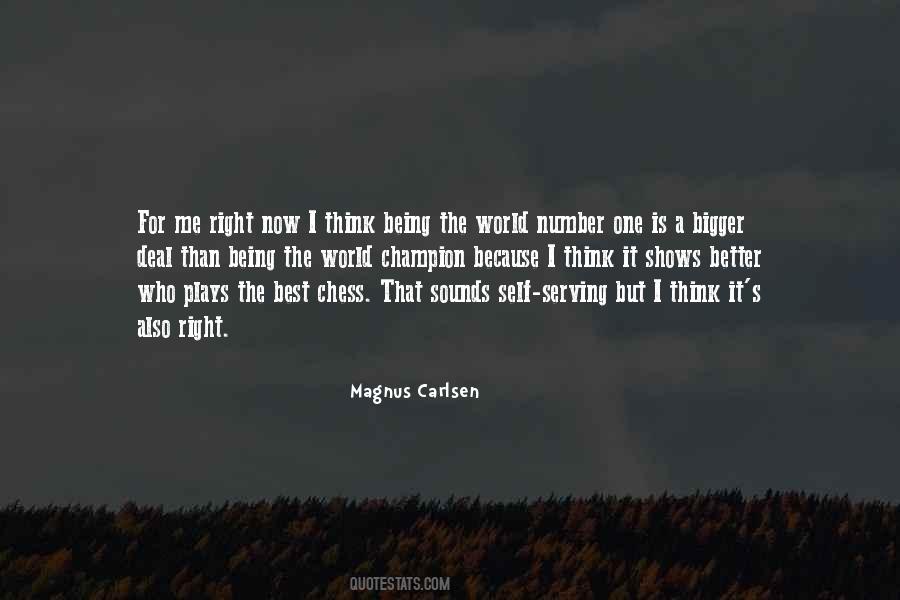 Magnus Carlsen Quotes #890104