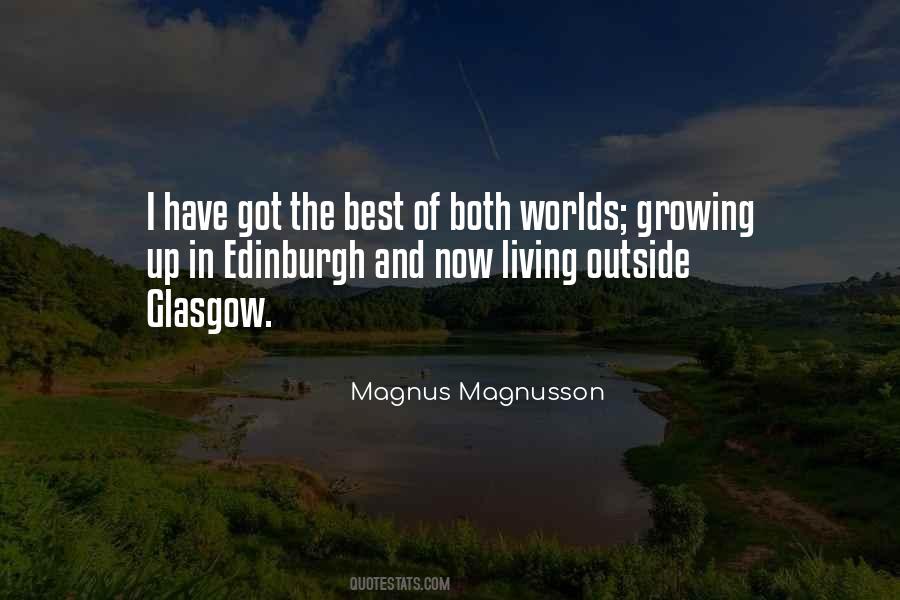 Magnus Magnusson Quotes #1141194