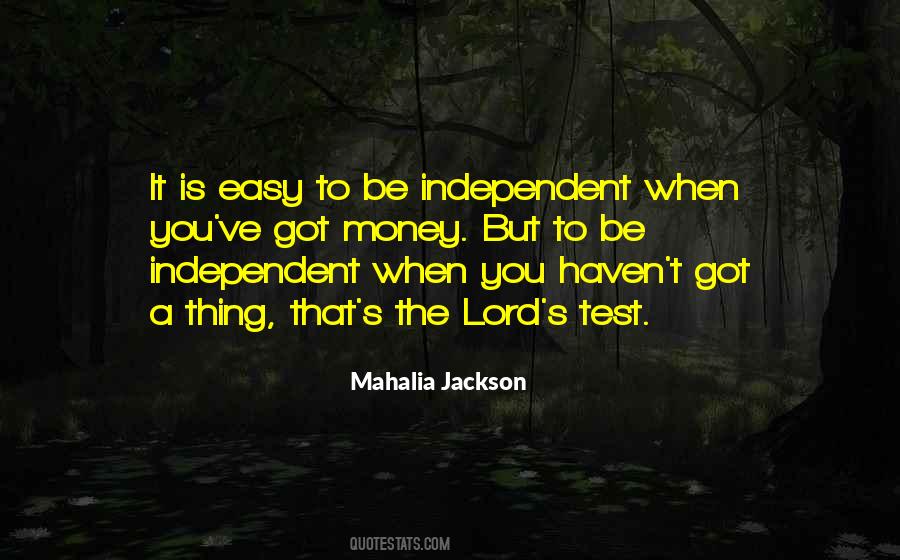 Mahalia Jackson Quotes #129560