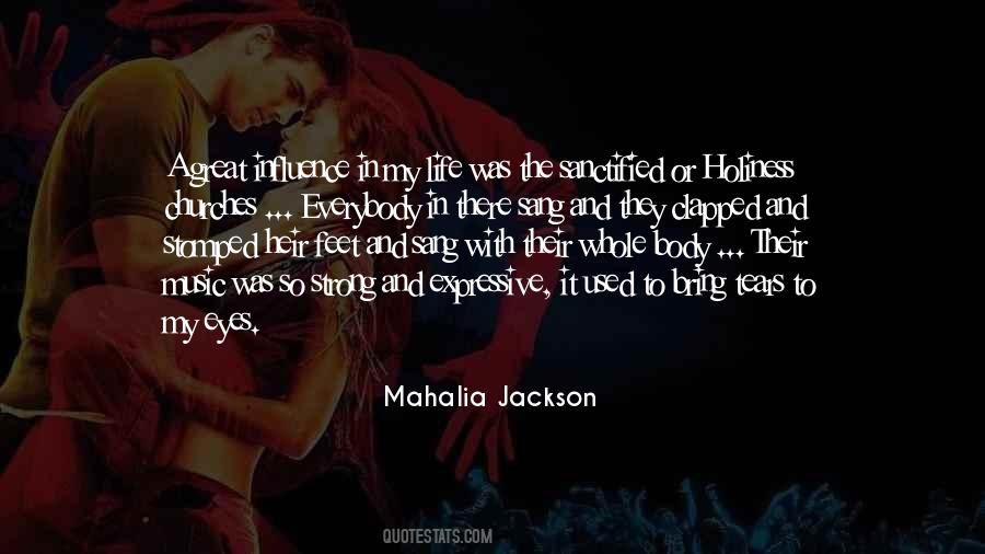 Mahalia Jackson Quotes #1494149