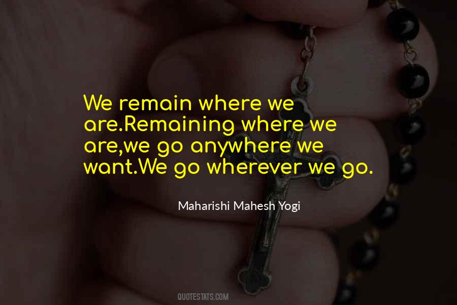 Maharishi Mahesh Yogi Quotes #1169981