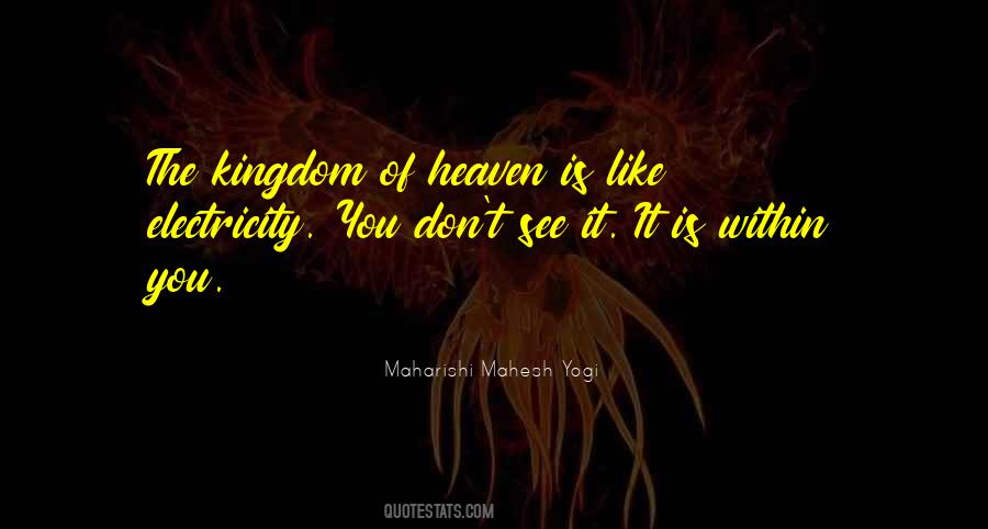 Maharishi Mahesh Yogi Quotes #1282715