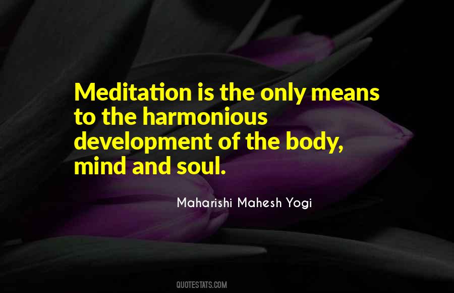 Maharishi Mahesh Yogi Quotes #1447211