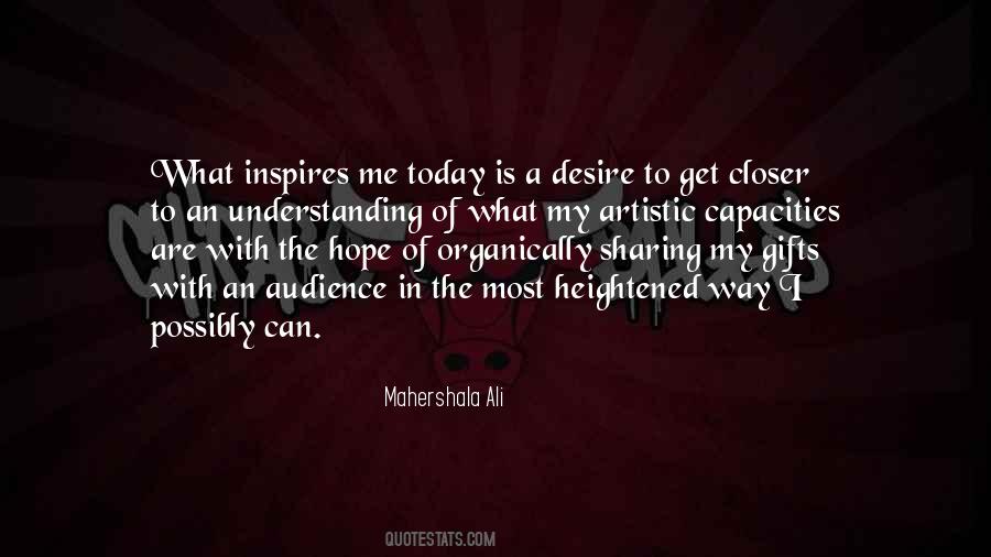 Mahershala Ali Quotes #904930