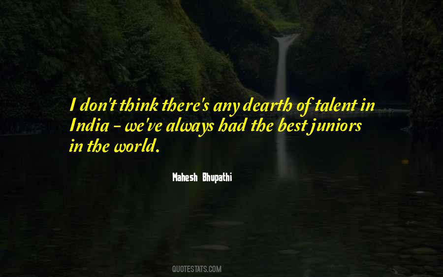 Mahesh Bhupathi Quotes #636523