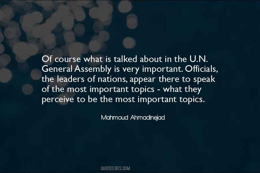 Mahmoud Ahmadinejad Quotes #1234870