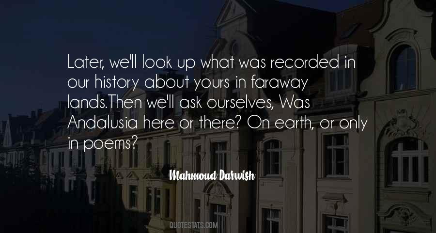 Mahmoud Darwish Quotes #664590