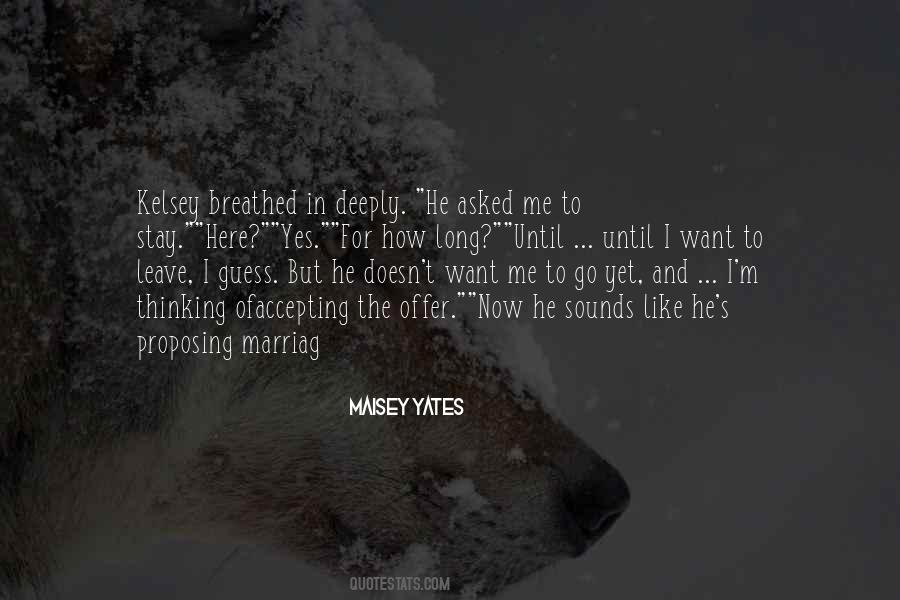 Maisey Yates Quotes #58152