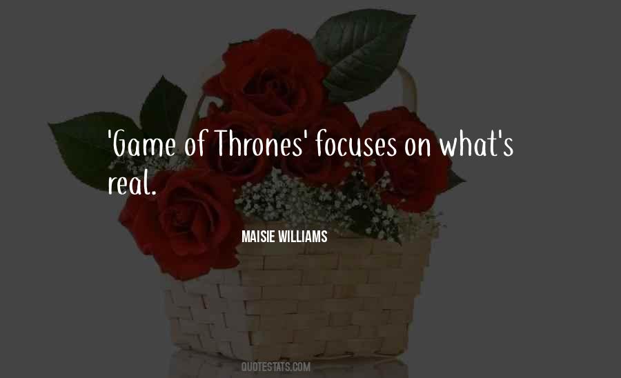 Maisie Williams Quotes #1537879