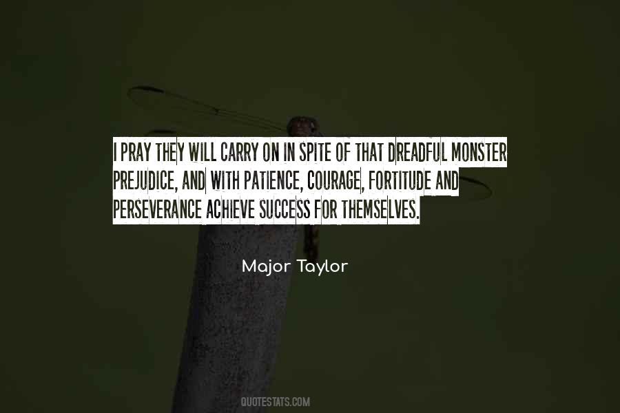 Major Taylor Quotes #892864