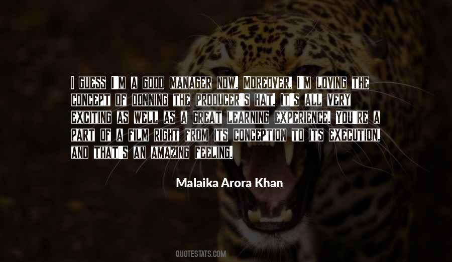 Malaika Arora Khan Quotes #379613