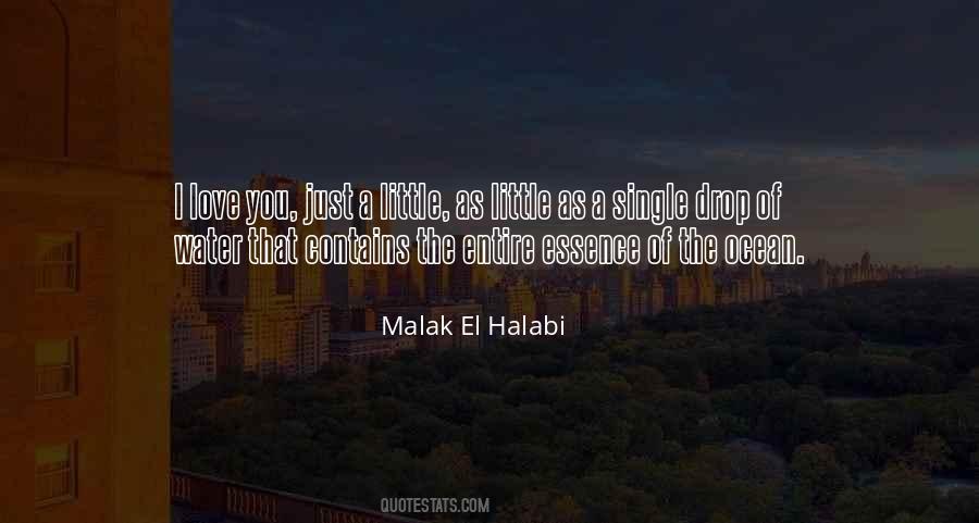 Malak El Halabi Quotes #456467