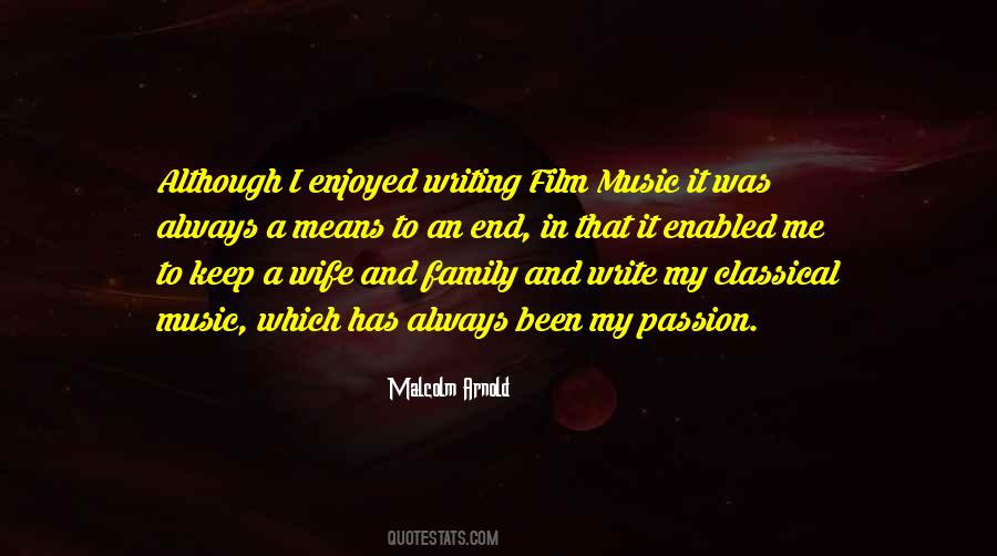 Malcolm Arnold Quotes #1578680
