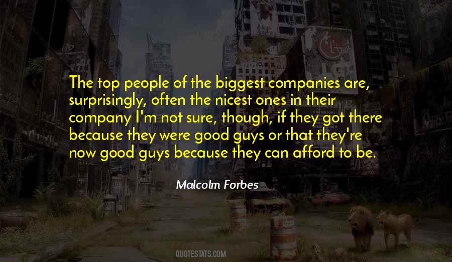 Malcolm Forbes Quotes #575107