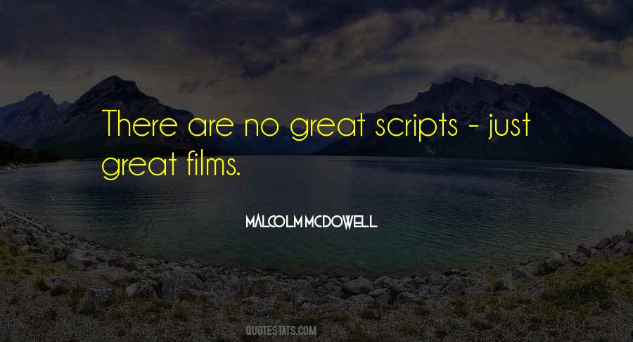 Malcolm McDowell Quotes #1796593