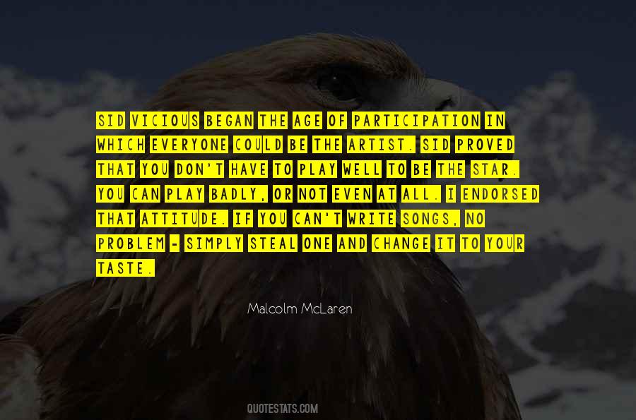 Malcolm McLaren Quotes #1133518