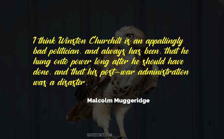 Malcolm Muggeridge Quotes #662432
