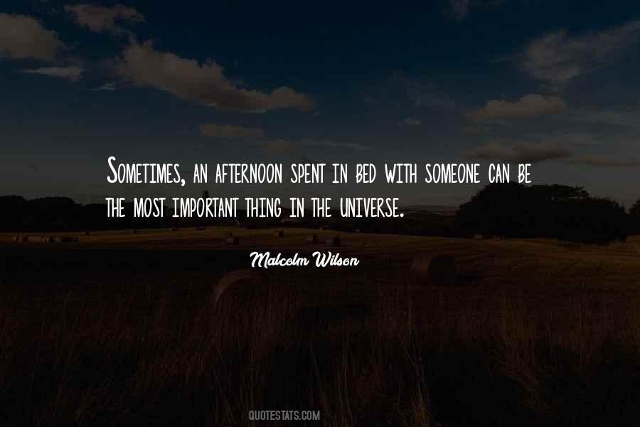 Malcolm Wilson Quotes #1597010