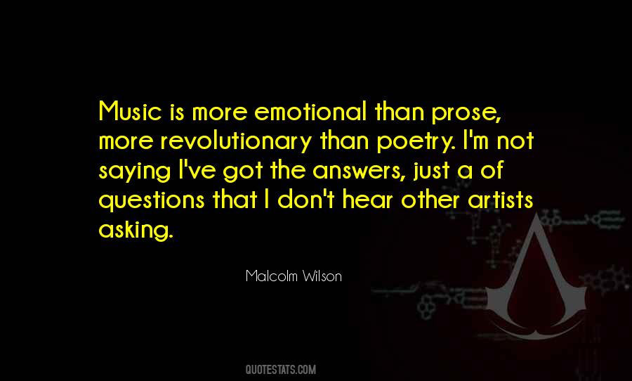 Malcolm Wilson Quotes #714913