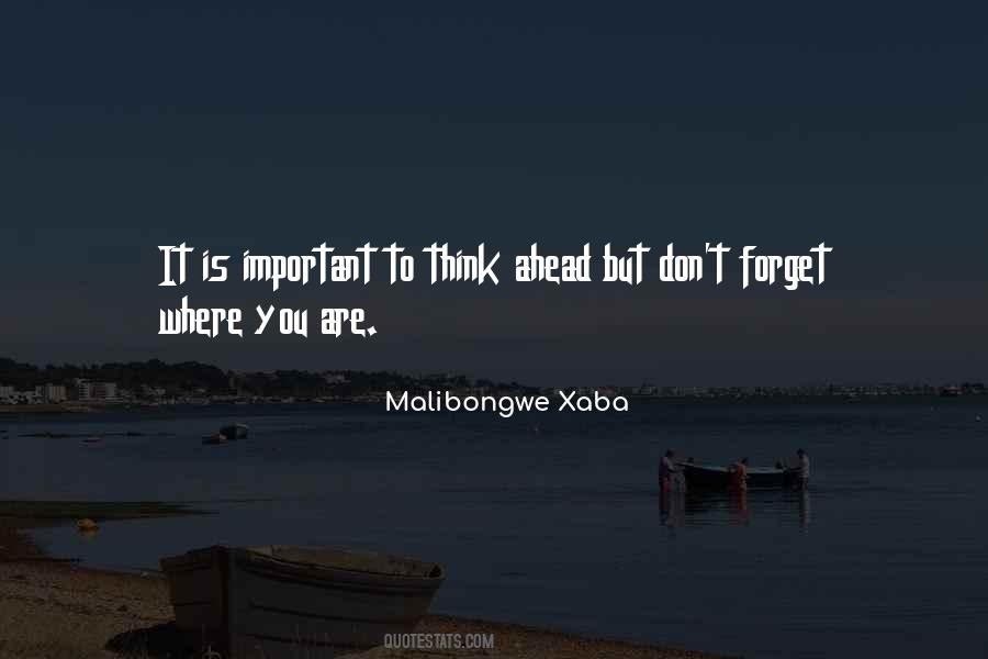 Malibongwe Xaba Quotes #1647594