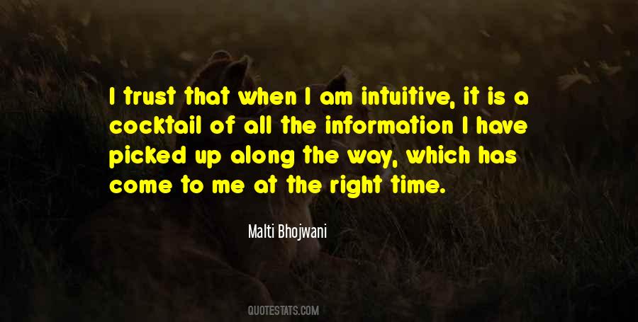 Malti Bhojwani Quotes #634566