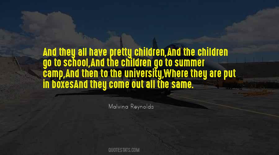 Malvina Reynolds Quotes #686477