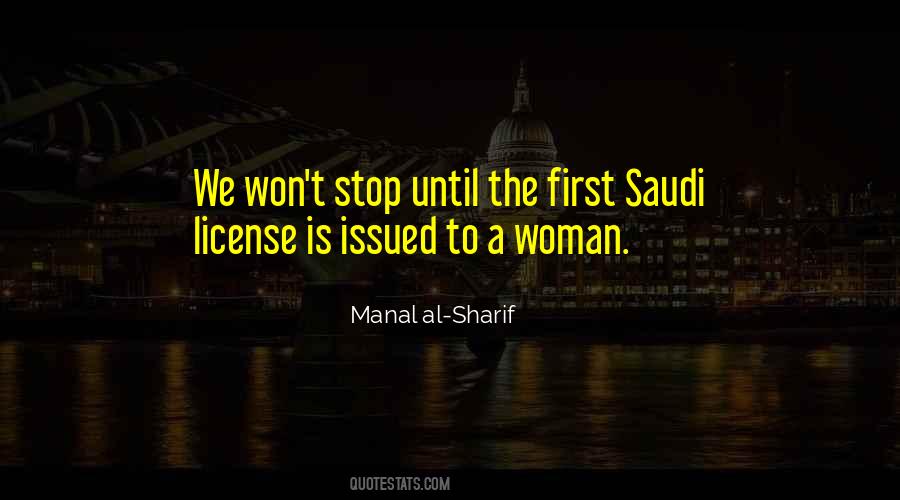 Manal Al-Sharif Quotes #524691