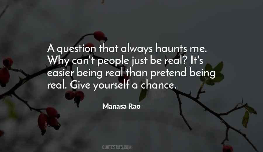 Manasa Rao Quotes #1057981