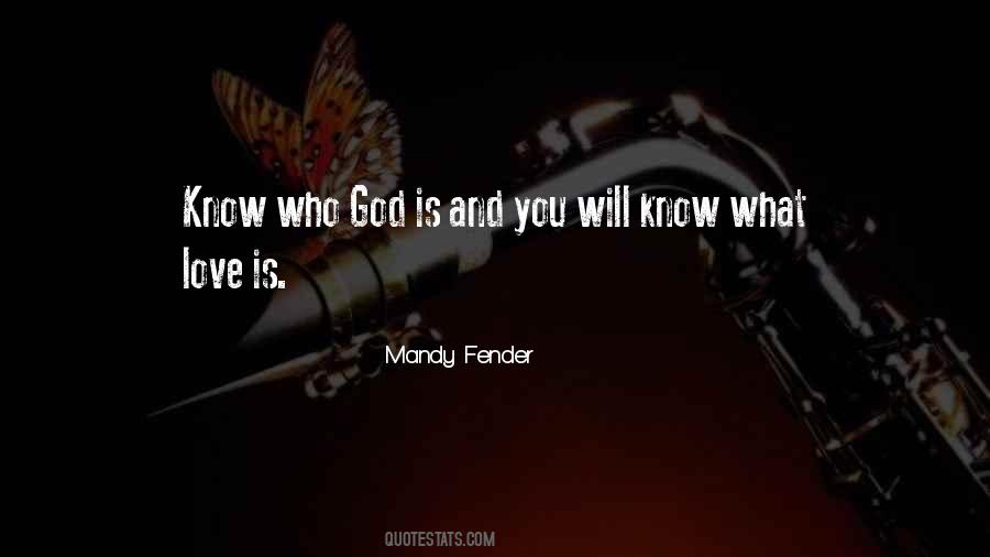 Mandy Fender Quotes #813206