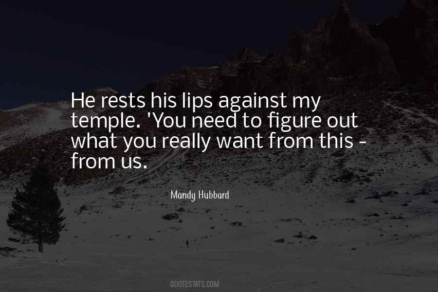 Mandy Hubbard Quotes #395382