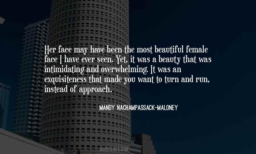 Mandy Nachampassack-Maloney Quotes #1254886