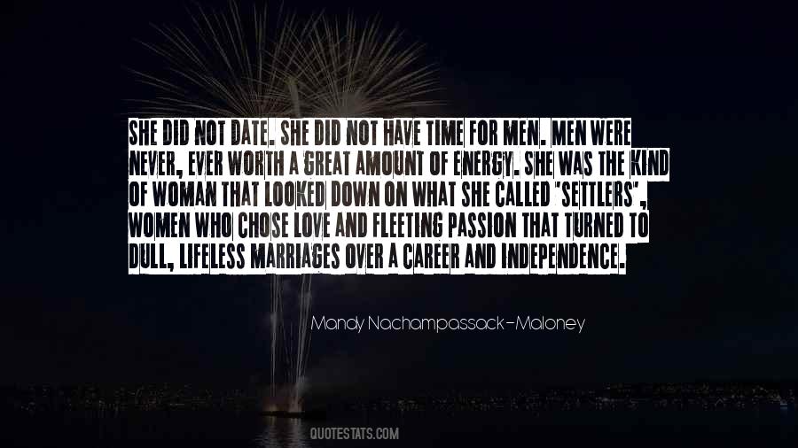 Mandy Nachampassack-Maloney Quotes #215896