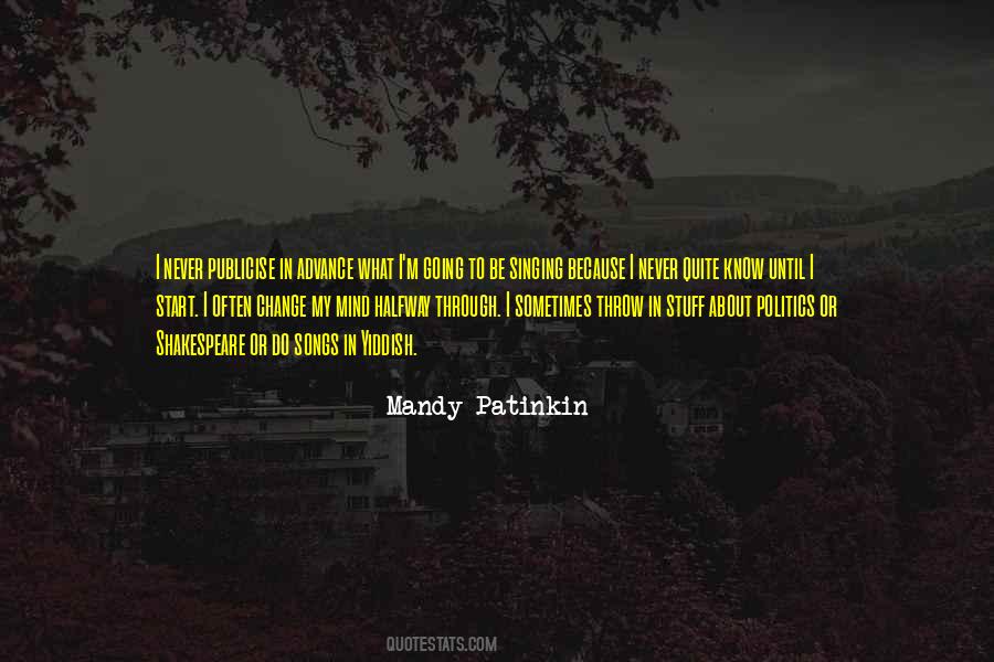 Mandy Patinkin Quotes #358506