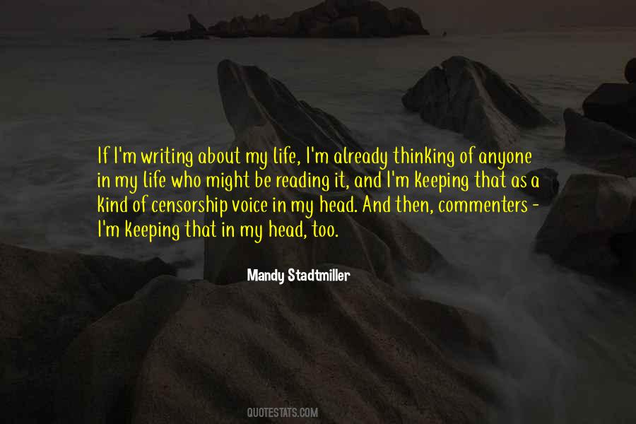 Mandy Stadtmiller Quotes #626629