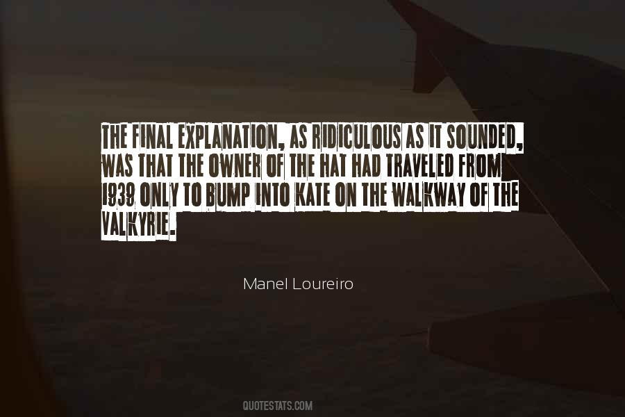 Manel Loureiro Quotes #1644527