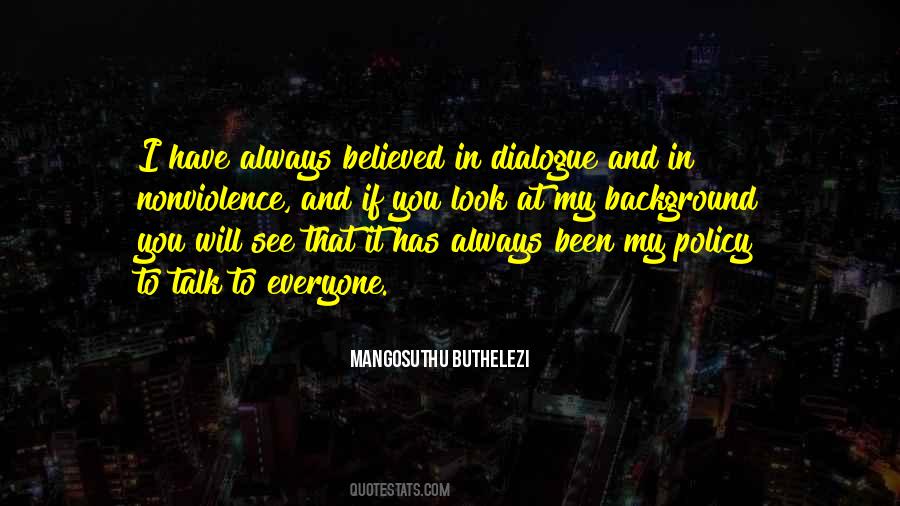 Mangosuthu Buthelezi Quotes #669349