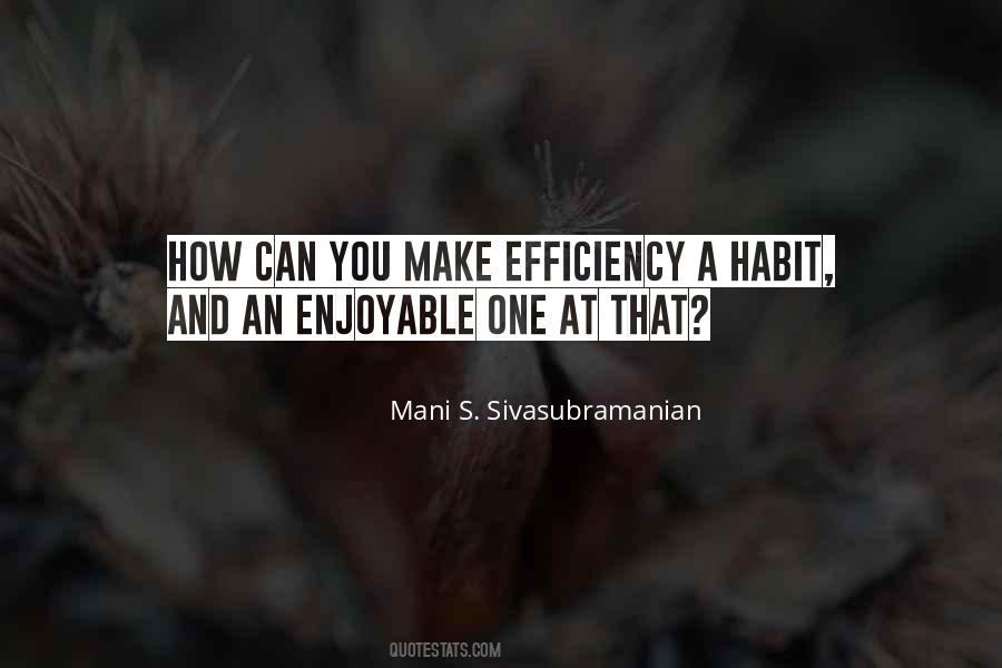 Mani S. Sivasubramanian Quotes #510348