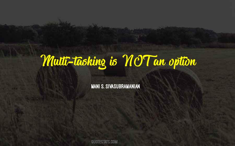 Mani S. Sivasubramanian Quotes #632115