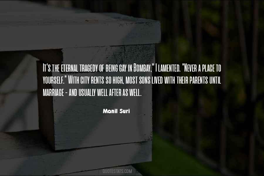 Manil Suri Quotes #1399114