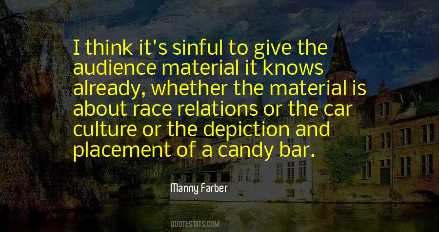 Manny Farber Quotes #282487