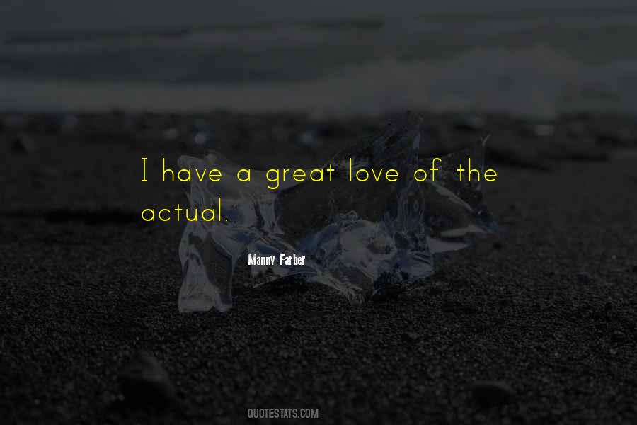 Manny Farber Quotes #603195