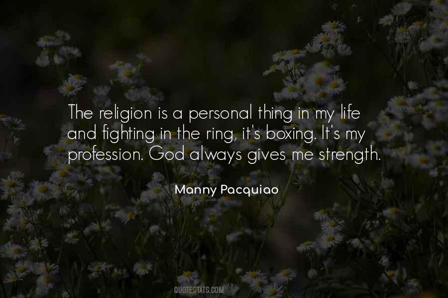 Manny Pacquiao Quotes #470275