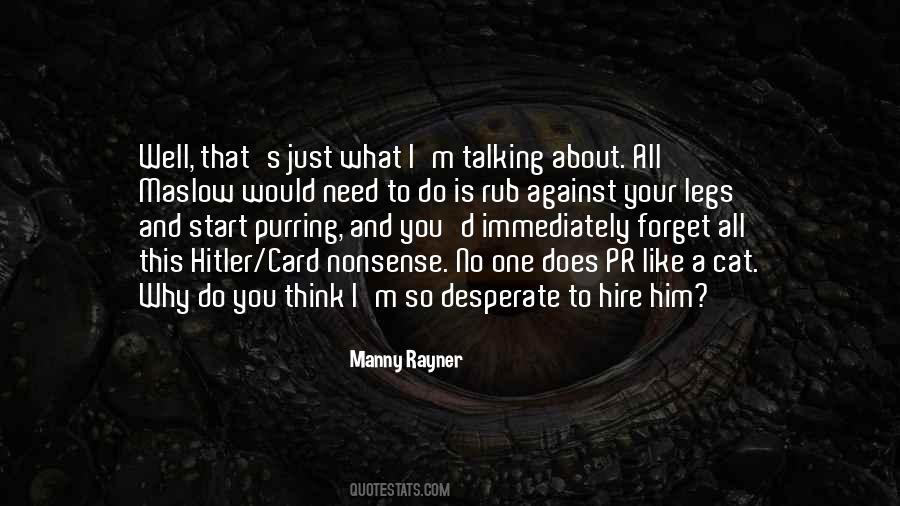 Manny Rayner Quotes #1626683