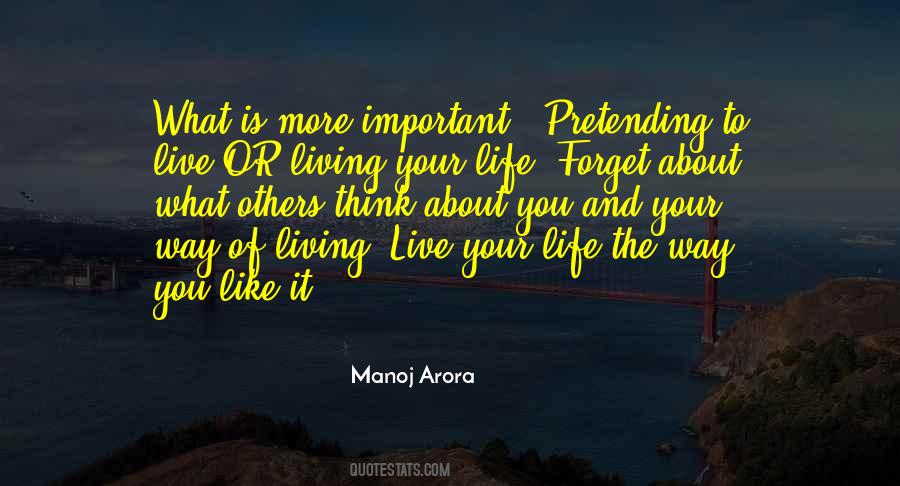 Manoj Arora Quotes #1849502