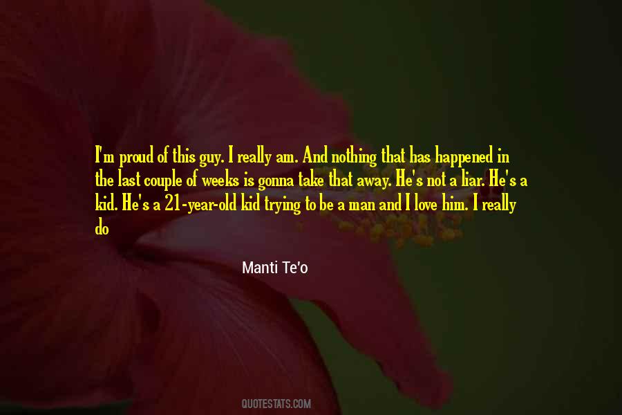 Manti Te'o Quotes #750597