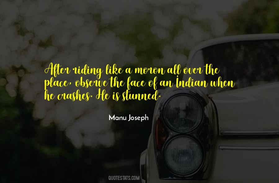 Manu Joseph Quotes #1086980