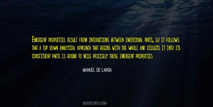 Manuel De Landa Quotes #472043