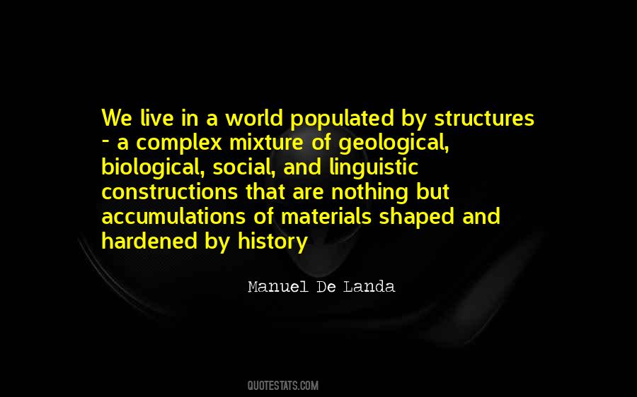 Manuel De Landa Quotes #505077